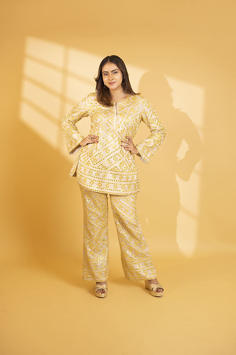 Yellow Starry Night  Twin Set| Ashtar