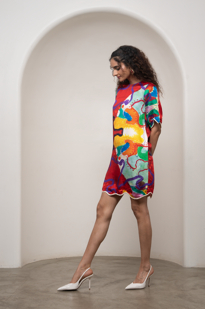 Alya Shift Dress |ADVAIT
