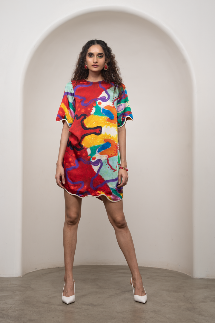 Alya Shift Dress |ADVAIT