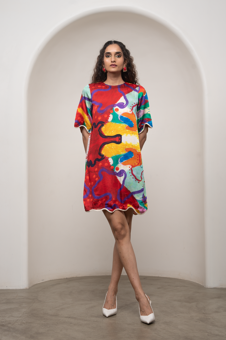 Alya Shift Dress |ADVAIT