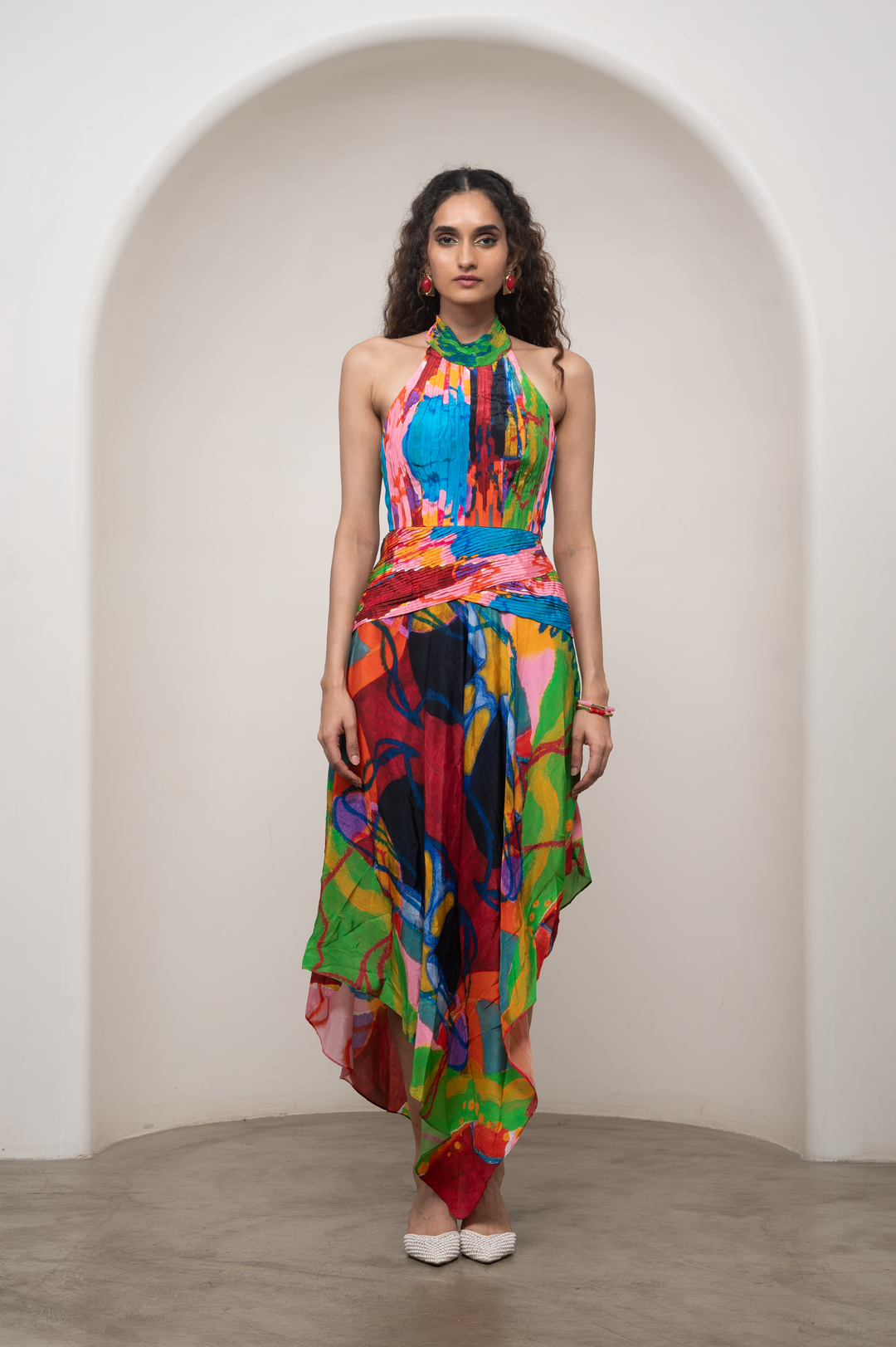 Sorel Pleated Maxi |ADVAIT