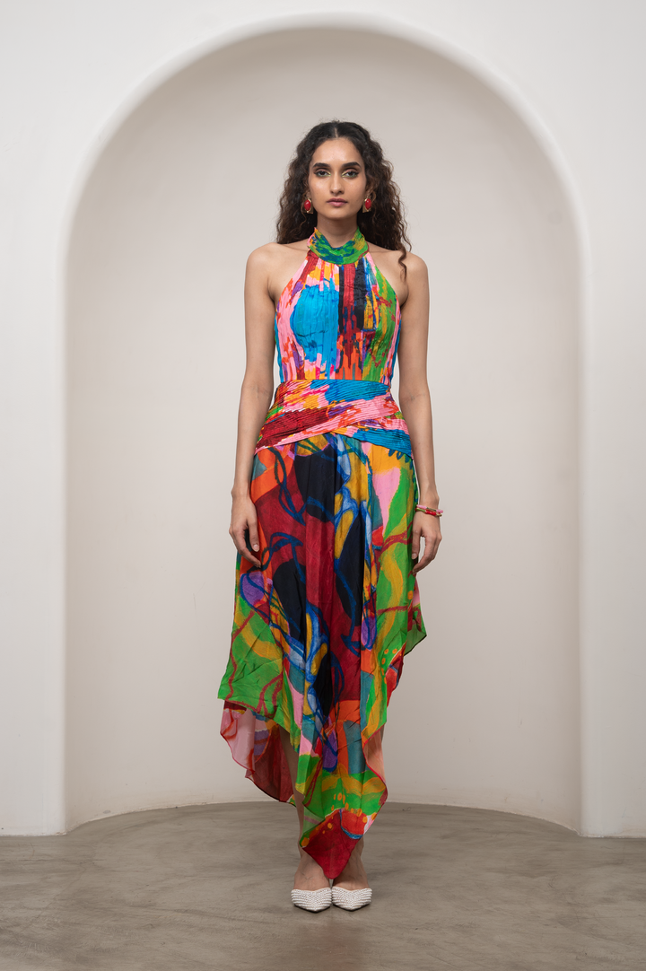 Sorel Pleated Maxi |ADVAIT