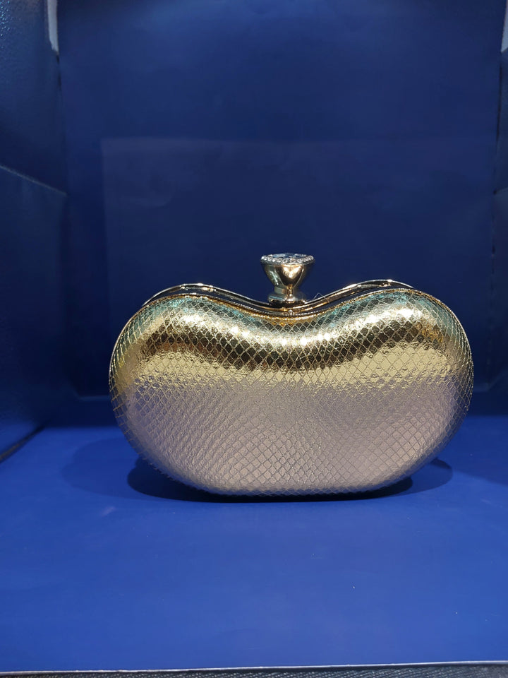 Golden Elegant Mini Purse | House of Inaayat