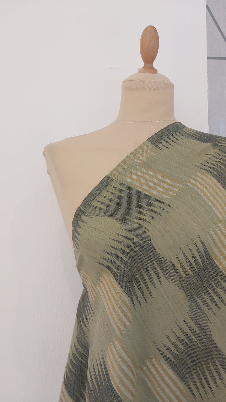 Ikat Design Cashmere Scarf in Wine Colour | House of Inaayat