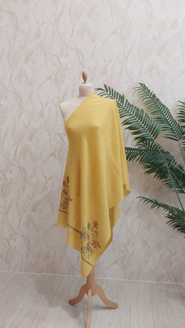 Mustard Yellow Scarf |House of Inaayat