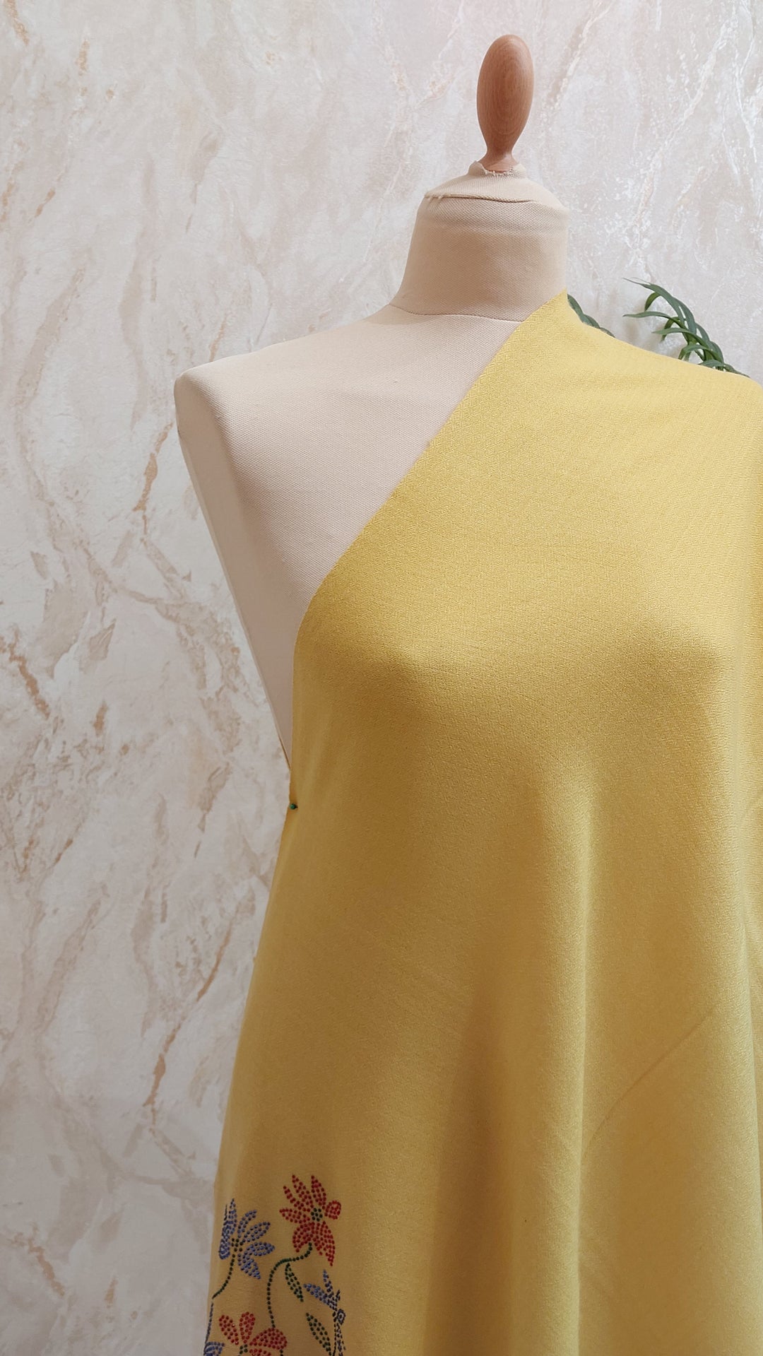 Mustard Yellow Scarf |House of Inaayat
