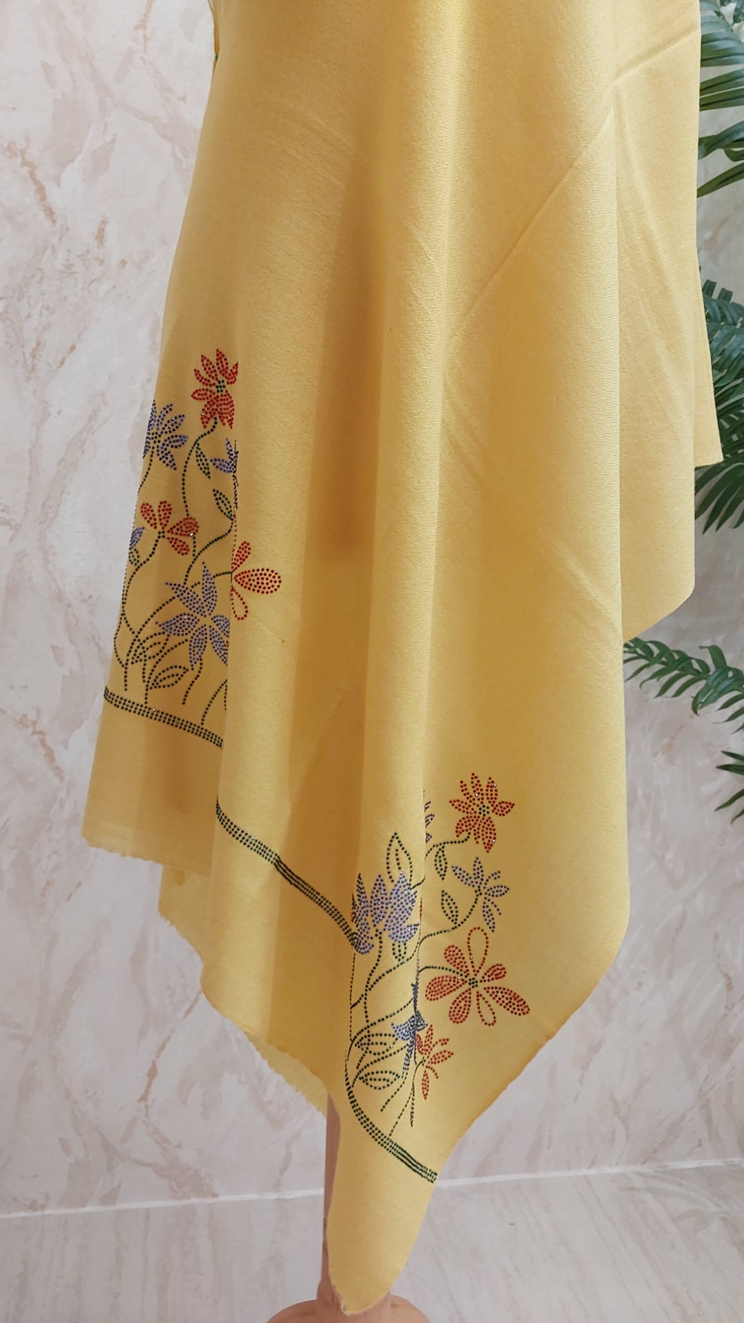 Mustard Yellow Scarf |House of Inaayat