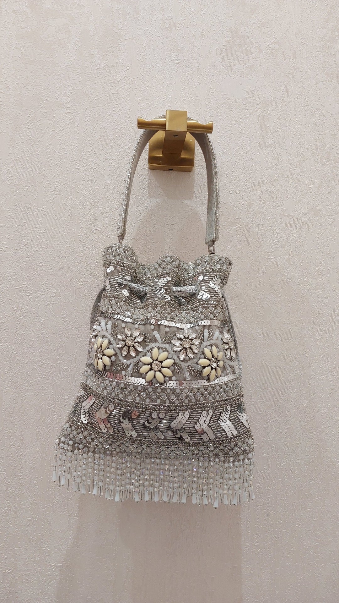 Handcrafted Embellished Potli Bag| Al Falah