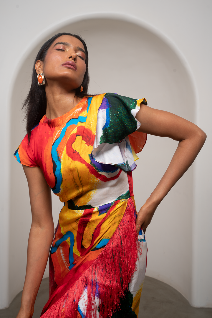 Ruel Crossover Dress|ADVAI