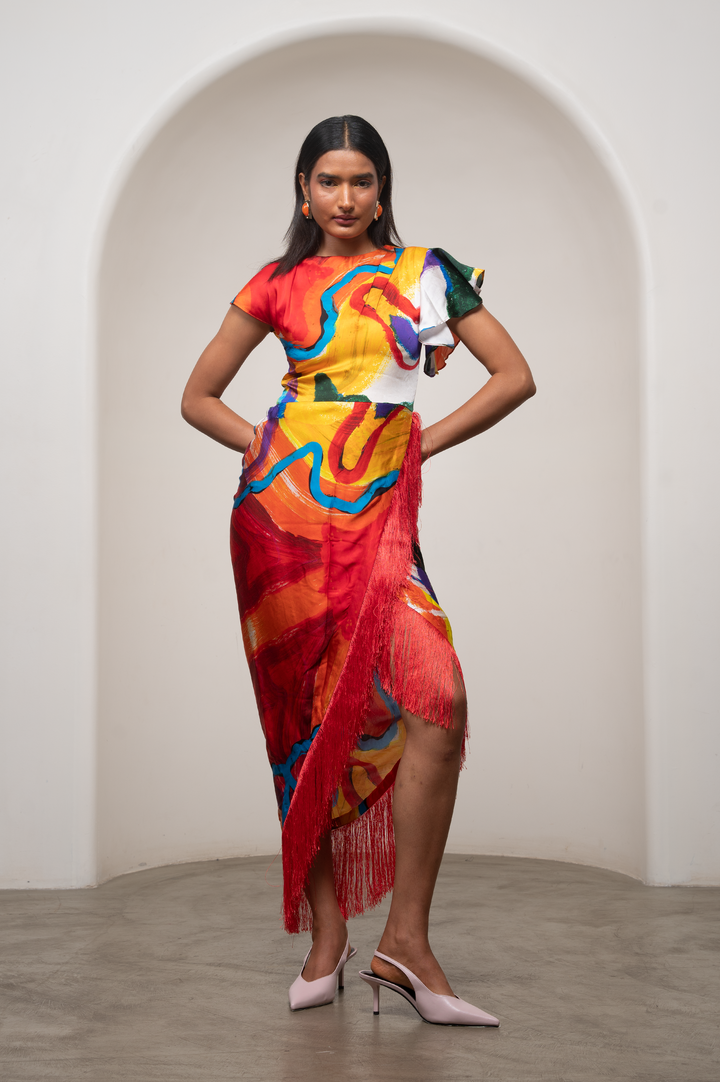 Ruel Crossover Dress|ADVAI