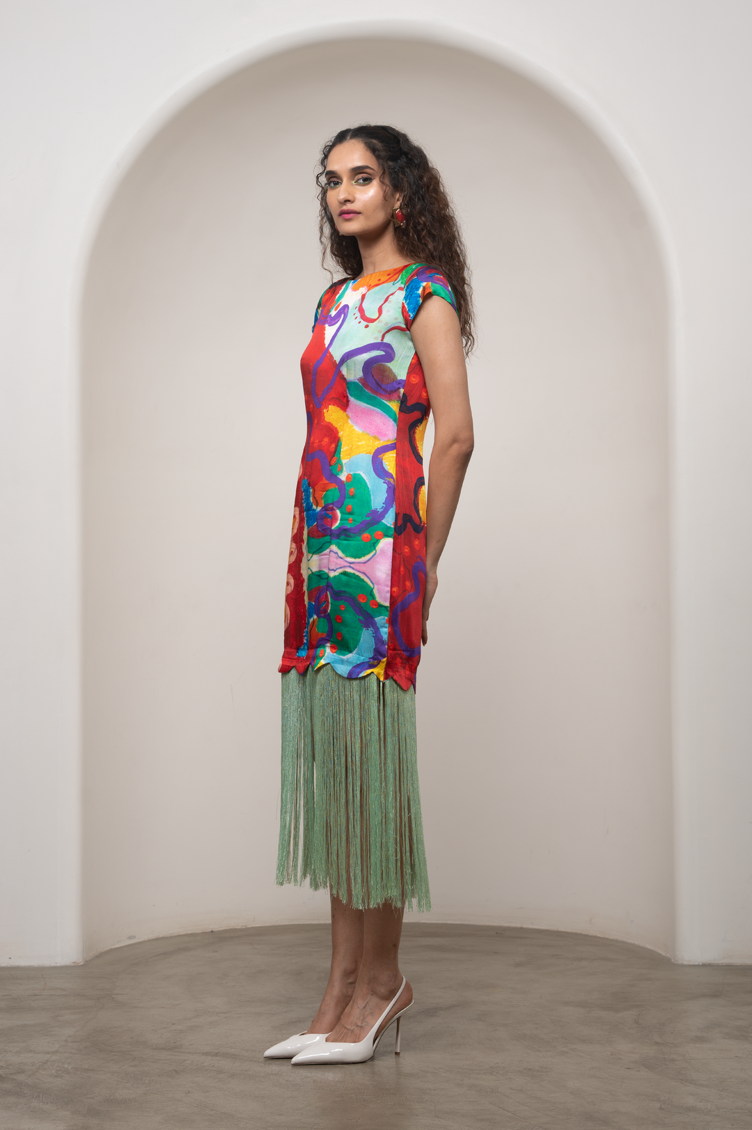 Alya Fringe Dress |ADVAIT
