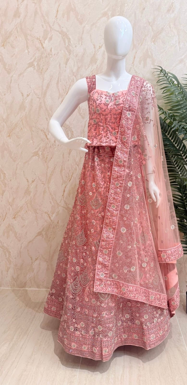 Shagun Blush Pink Lehenga | Inaayat by Divya Taimni