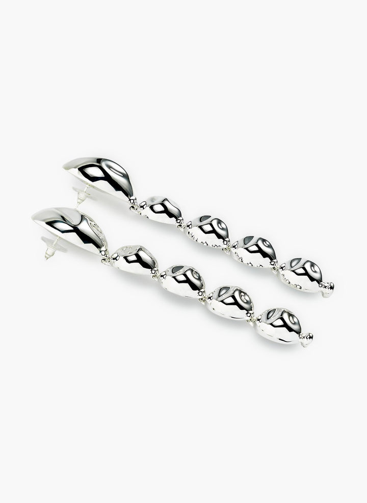 Sienna Danglers - Silver | House of Reine