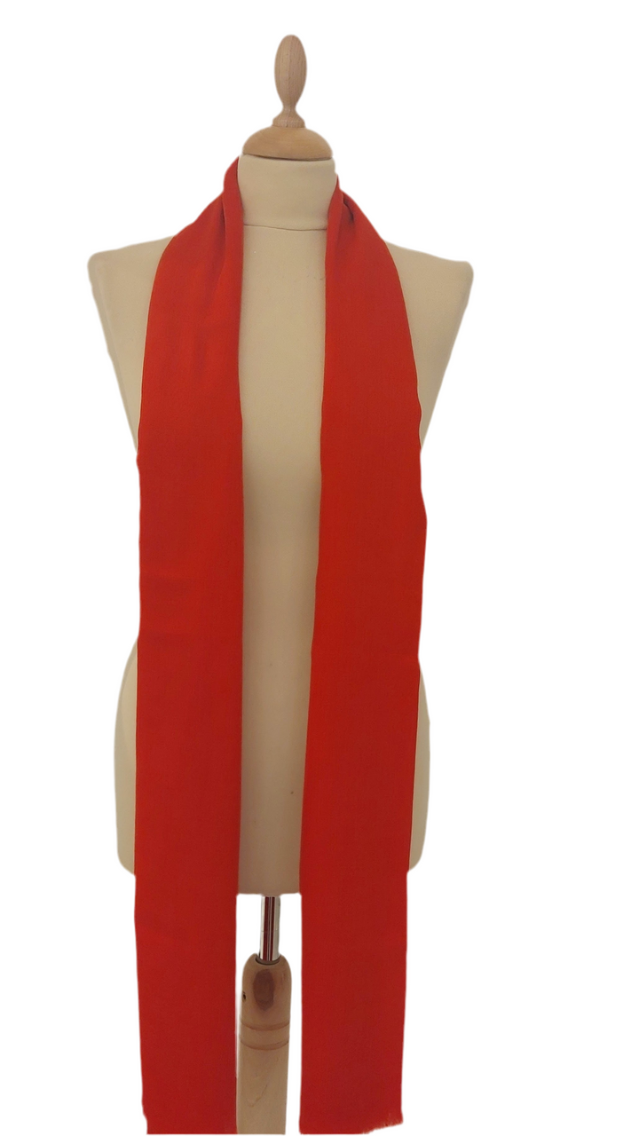 Rania Brick Red  Plain Pashmina Scarves