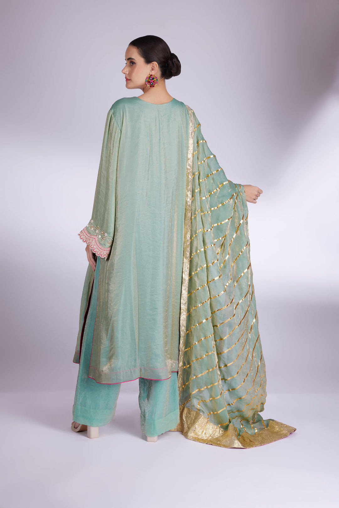 Sea Green Meadow Suit| AURAROZE