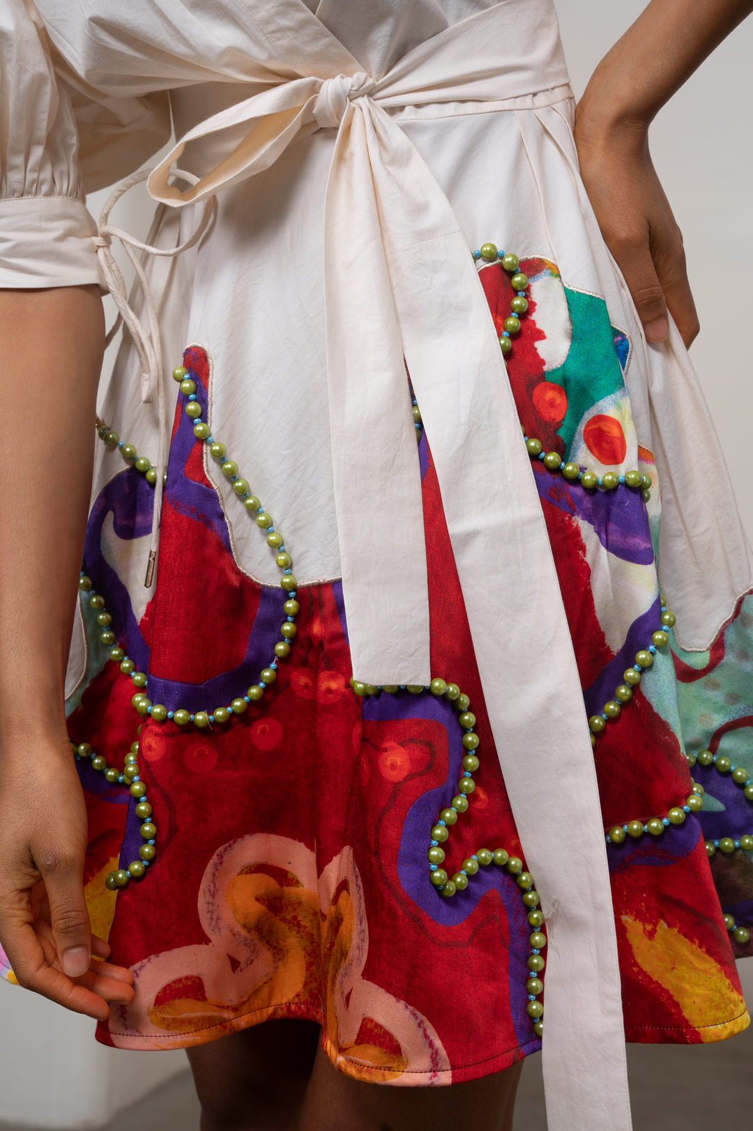 Alya Tie-Up Dress|ADVAIT