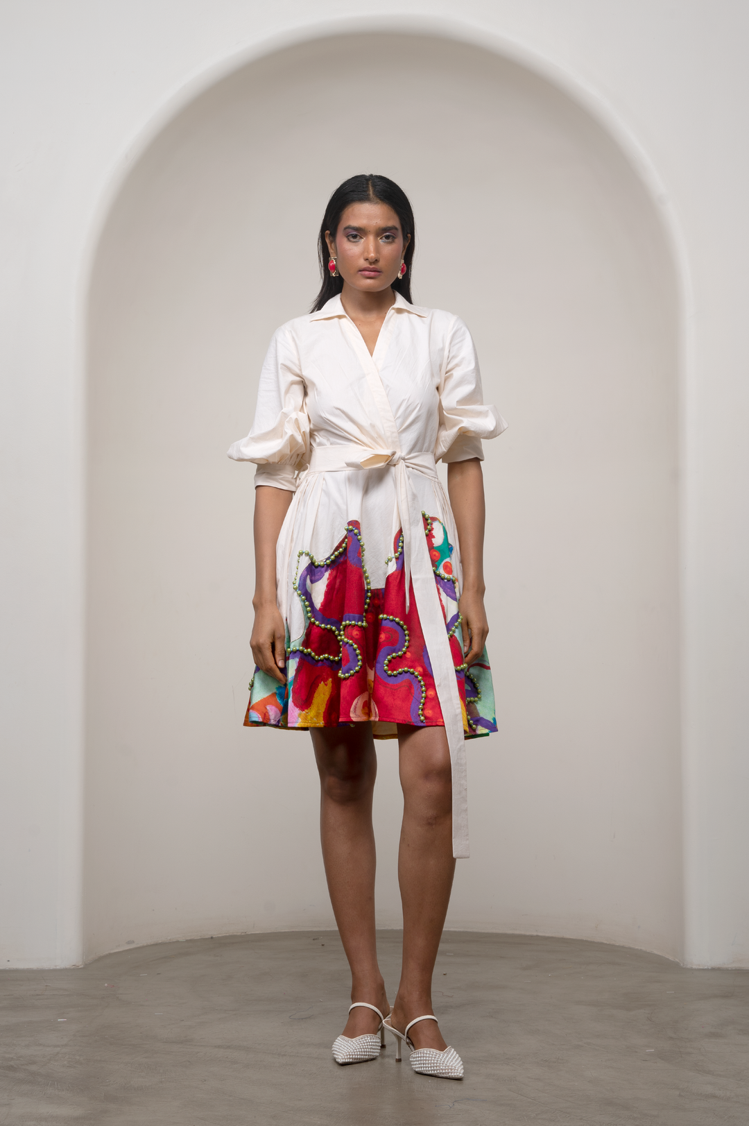 Alya Tie-Up Dress|ADVAIT