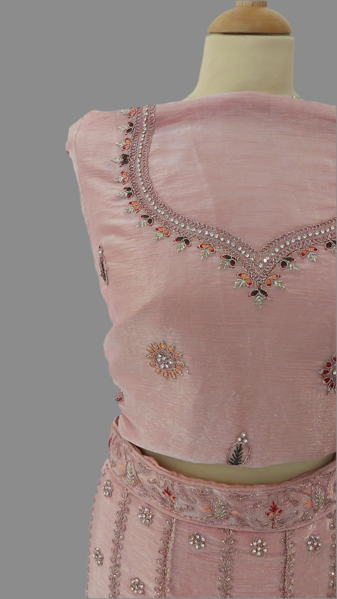 Amani Lavender Lehenga (Unstitched) | Inaayat by Divya Taimni