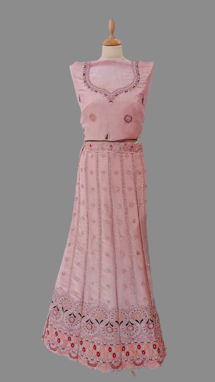Amani Lavender Lehenga (Unstitched) | Inaayat by Divya Taimni