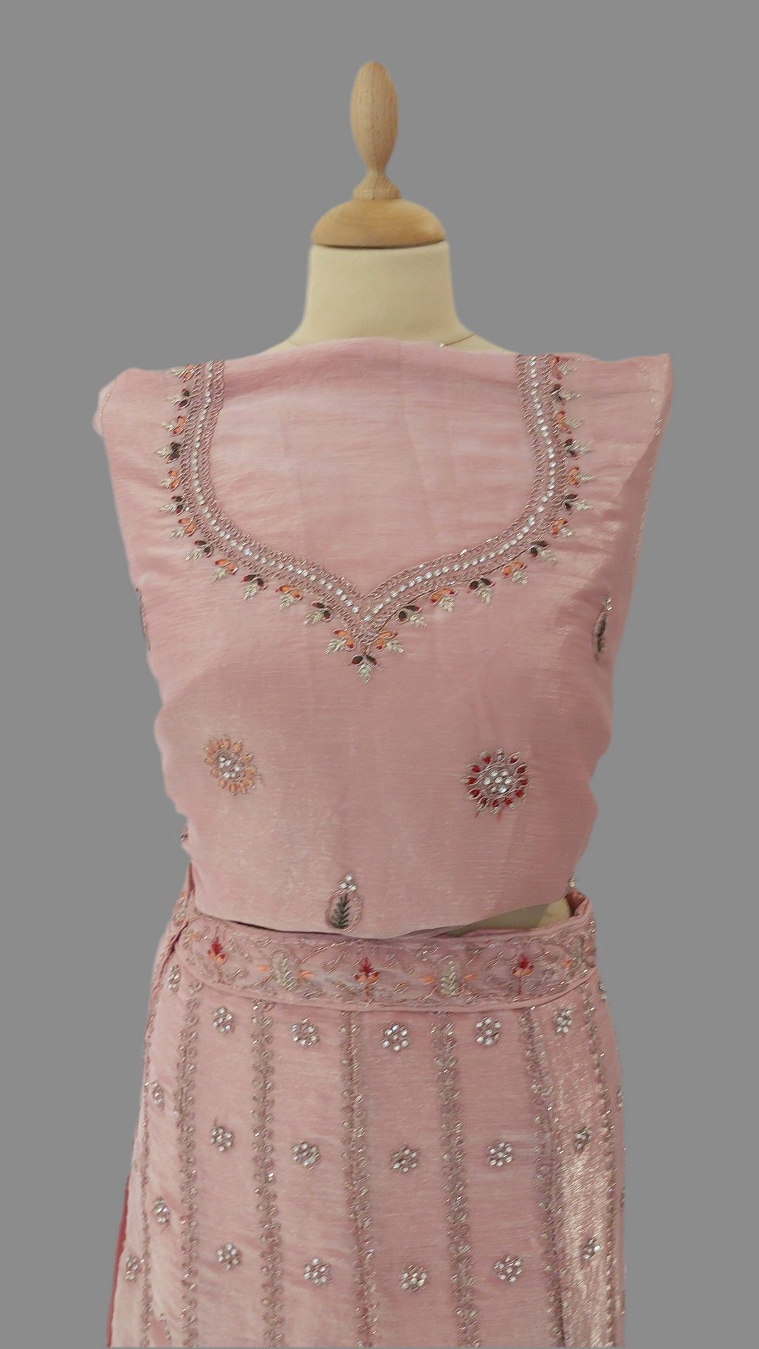 Amani Lavender Lehenga (Unstitched) | Inaayat by Divya Taimni