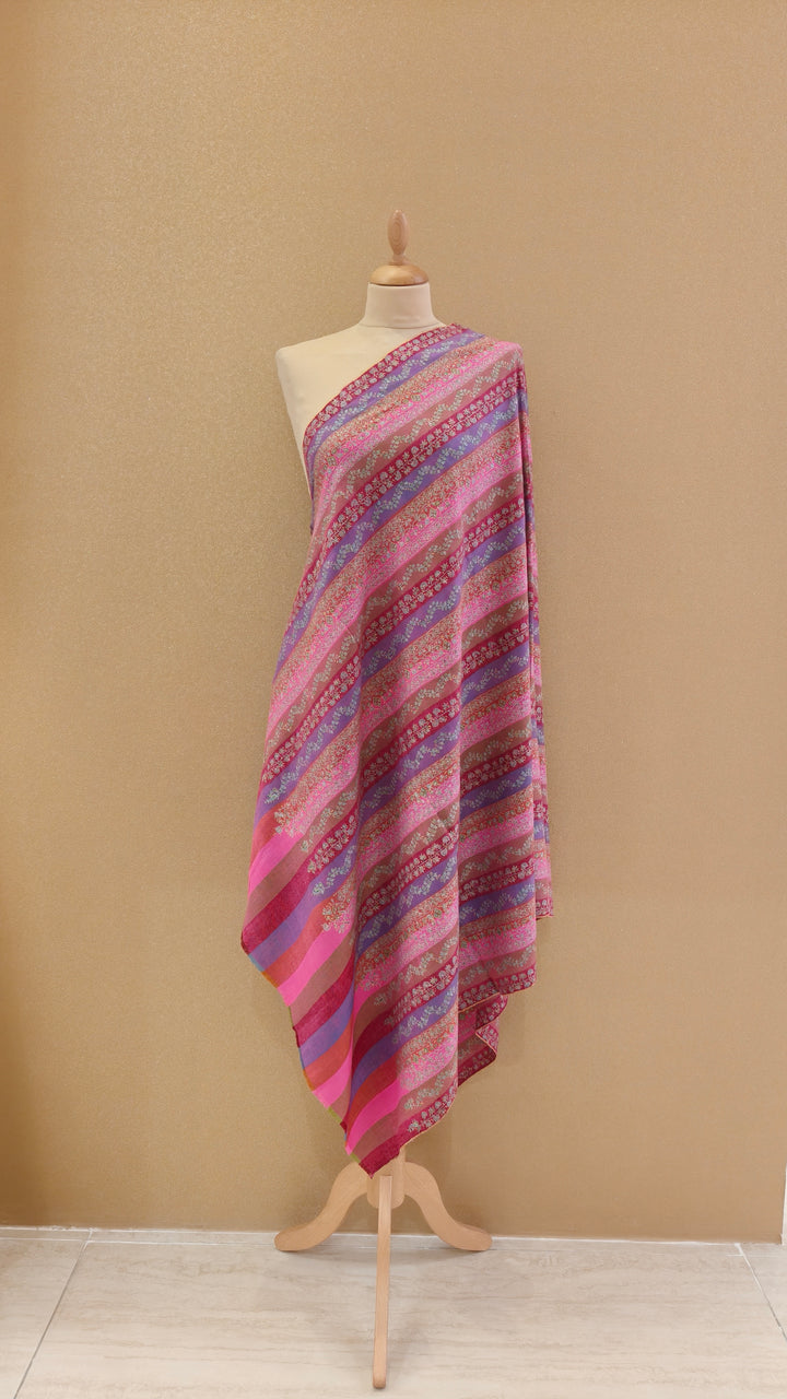 Multi-Color Khatrast Pashmina Shawl|House Of Inaayat
