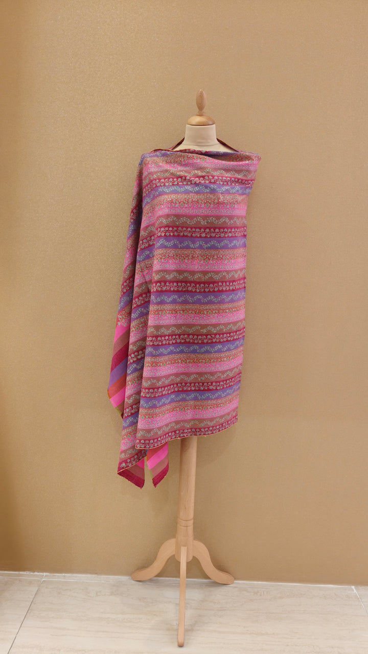 Multi-Color Khatrast Pashmina Shawl|House Of Inaayat