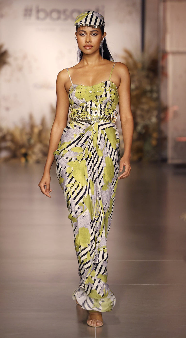 The Neon Sauvage Gown | Basanti Kapde Aur Koffee