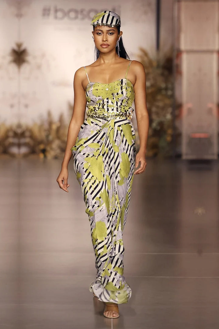 The Neon Sauvage Gown | Basanti Kapde Aur Koffee