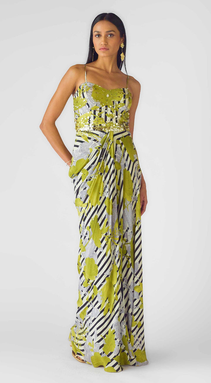 The Neon Sauvage Gown | Basanti Kapde Aur Koffee