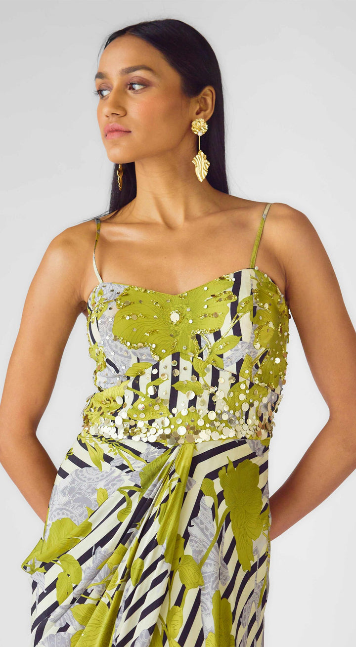 The Neon Sauvage Gown | Basanti Kapde Aur Koffee