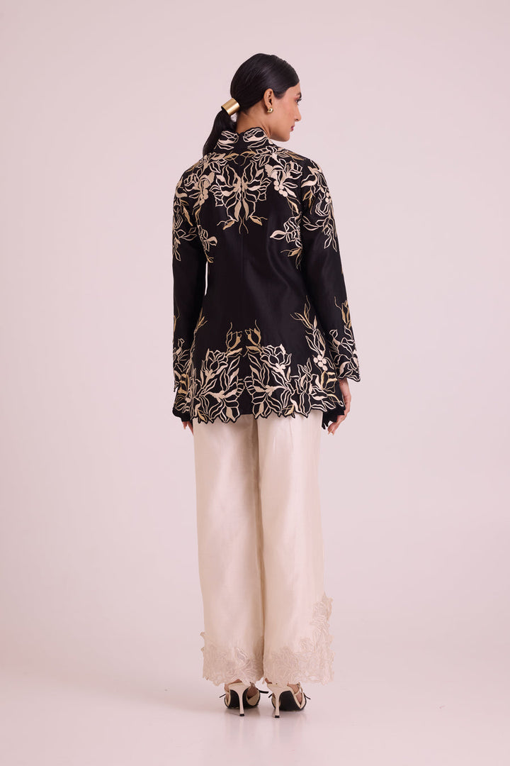Farah - Tendril Wrap Blazer & Cutwork Pants |MADDER MUCH