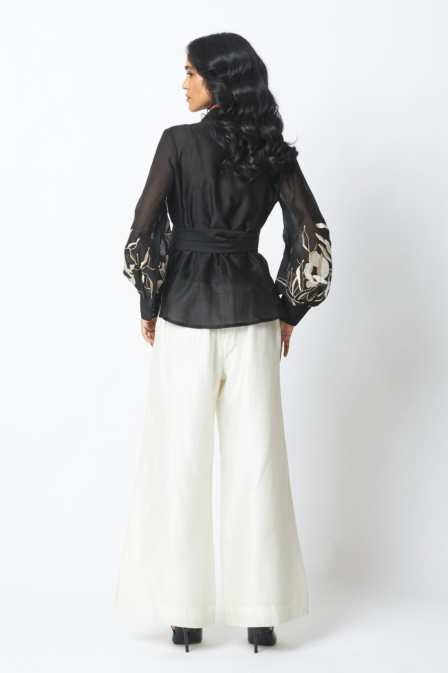 BW Reva - Blazer Wrap Top & Wide-Leg Pant |MADDER MUCH