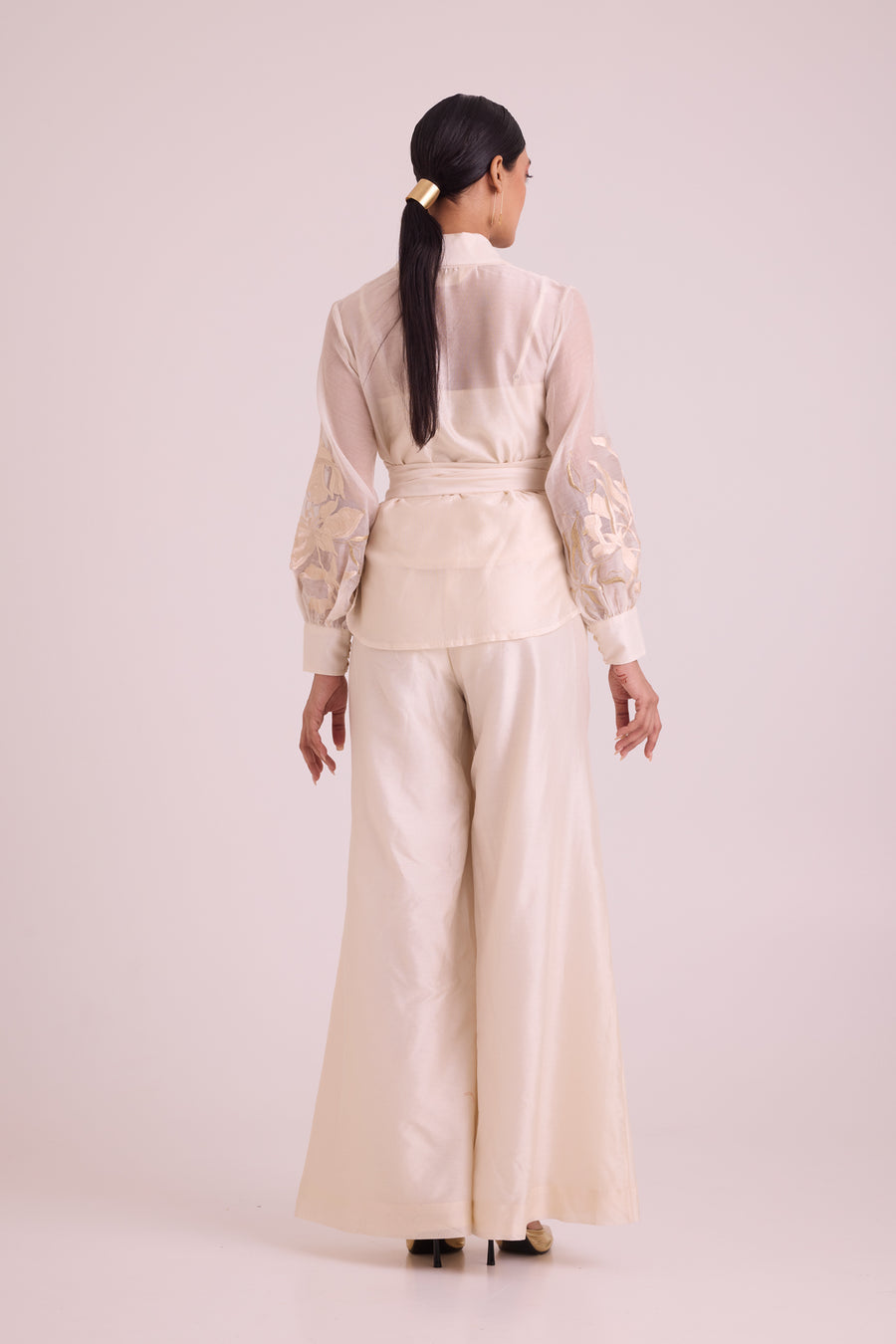 BW Reva - Blazer Wrap Top & Wide-Leg Pant |MADDER MUCH