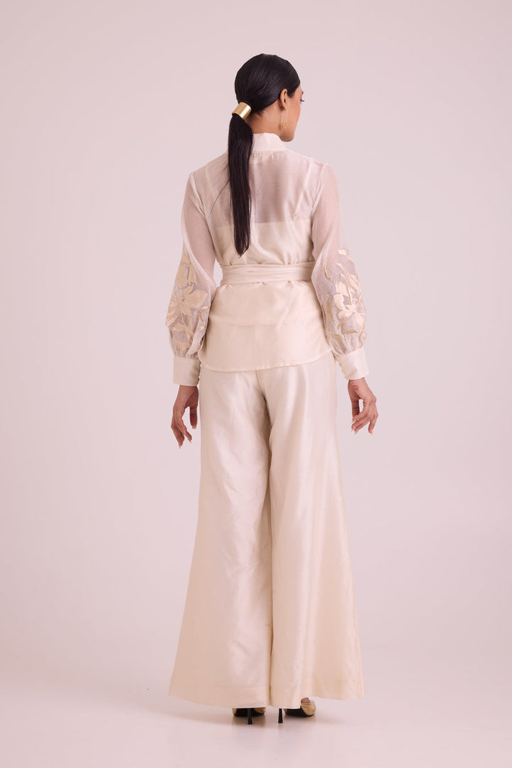 BW Reva - Blazer Wrap Top & Wide-Leg Pant |MADDER MUCH