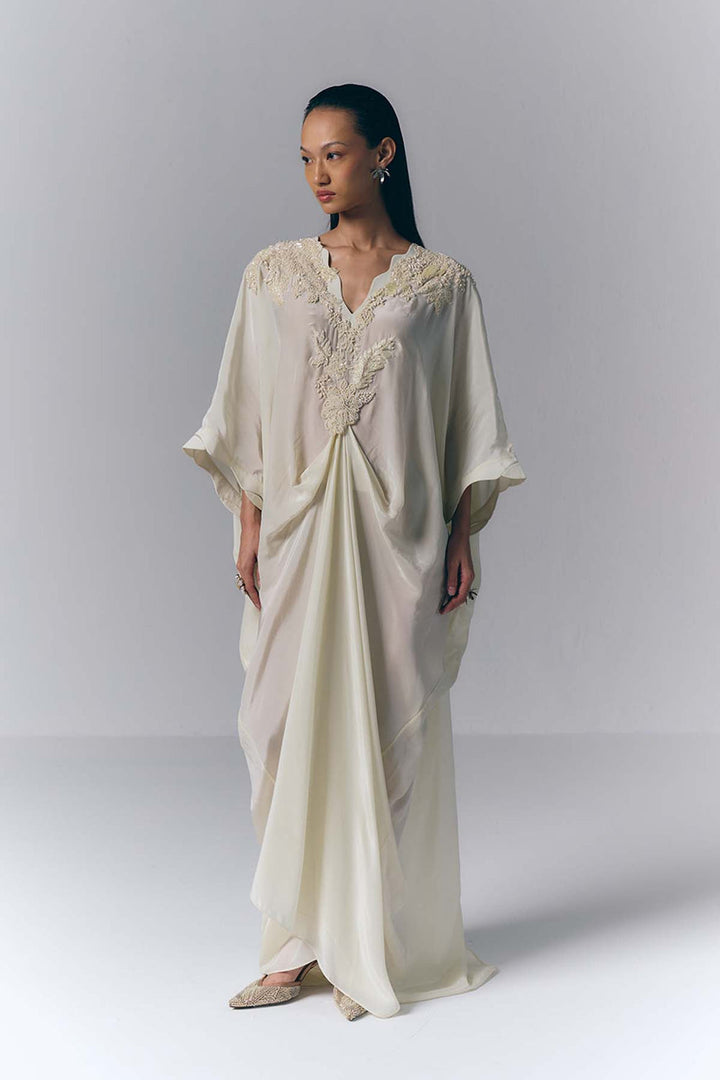Ivory Whisper Kaftan|VARUN BAHL