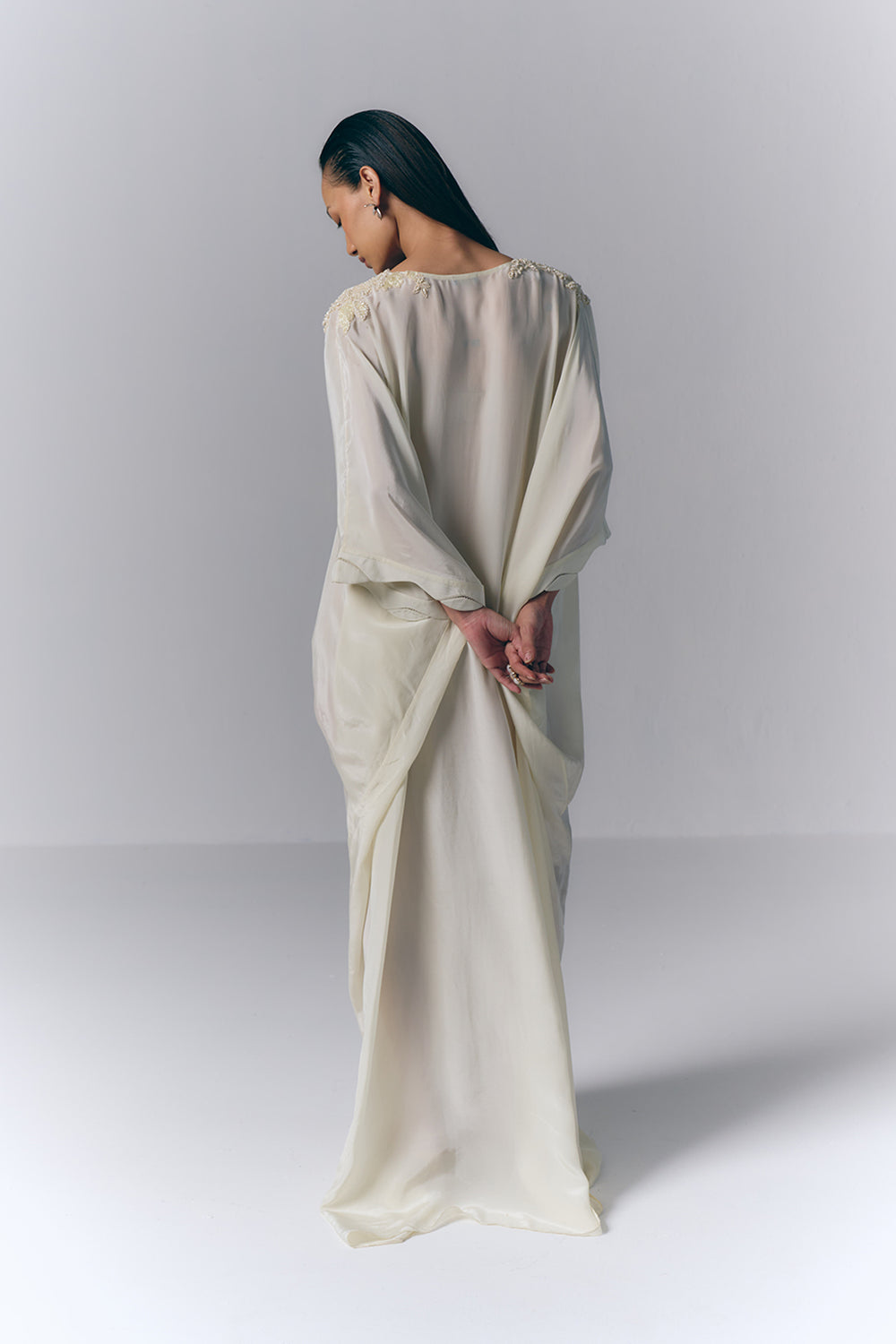 Ivory Whisper Kaftan|VARUN BAHL