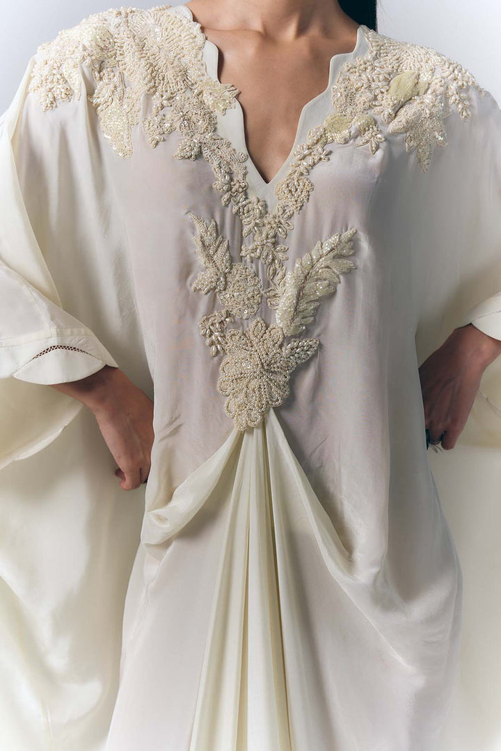 Ivory Whisper Kaftan|VARUN BAHL