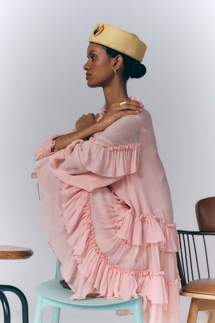 Tiered Short Dress |VARUN BAHL