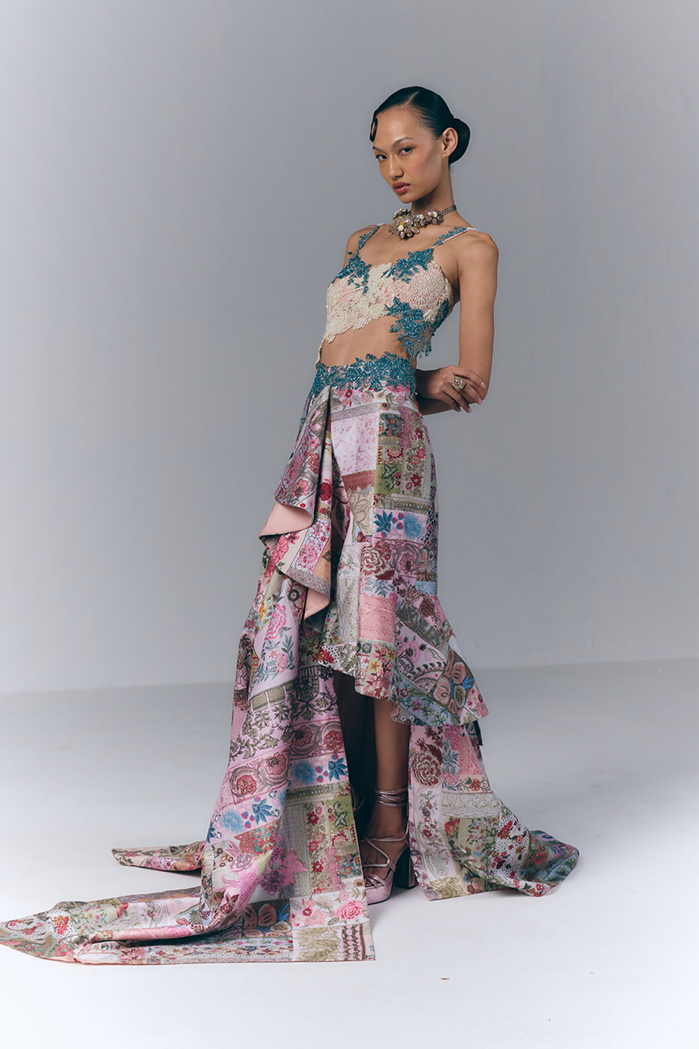 Asymmetrical Skirt |VARUN BAHL