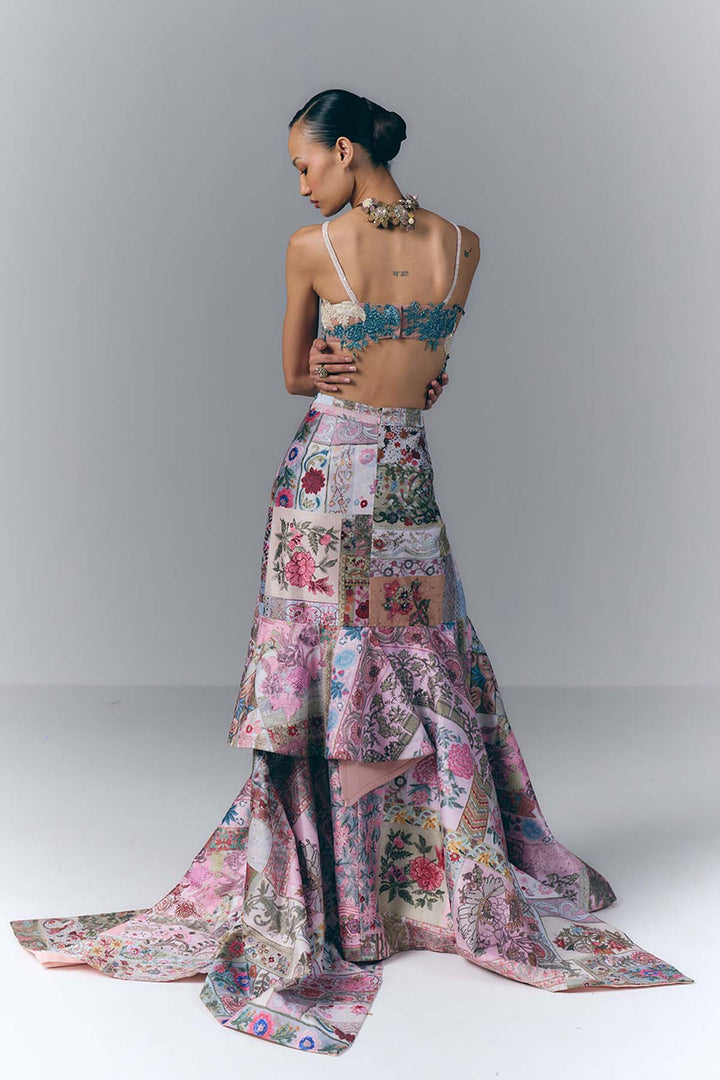 Asymmetrical Skirt |VARUN BAHL