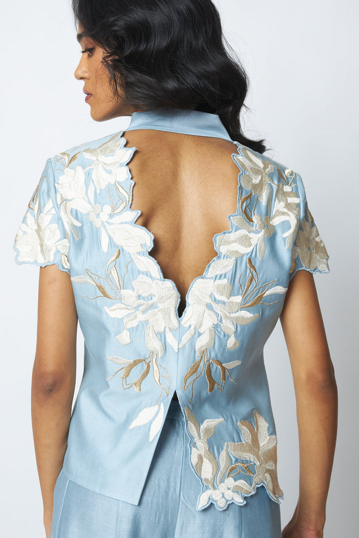 Marisol - Window Wrap Vest & Divided Skirt |MADDER MUCH