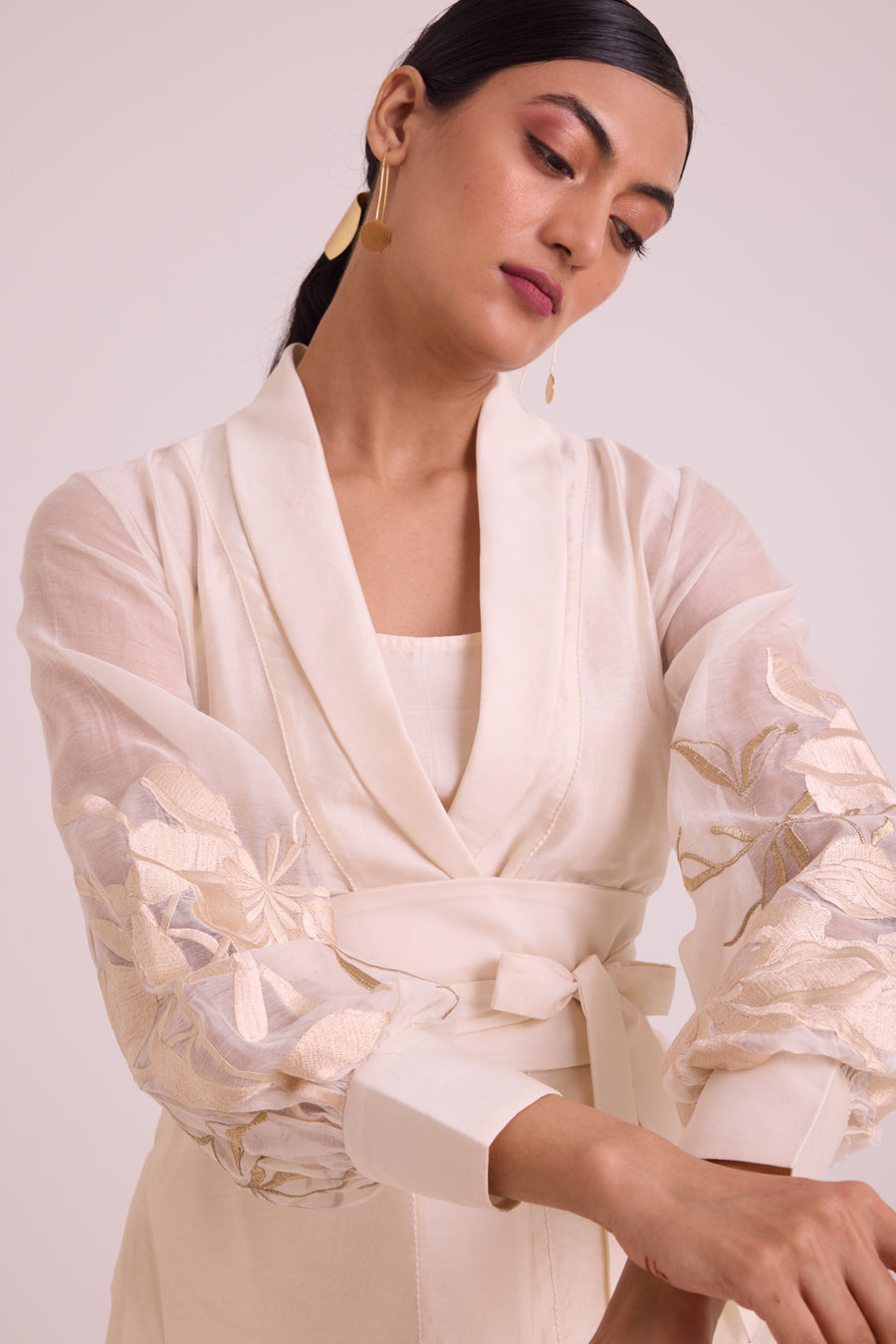 BW Reva - Blazer Wrap Top & Wide-Leg Pant |MADDER MUCH