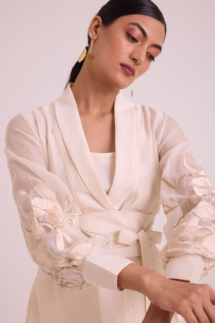 BW Reva - Blazer Wrap Top & Wide-Leg Pant |MADDER MUCH