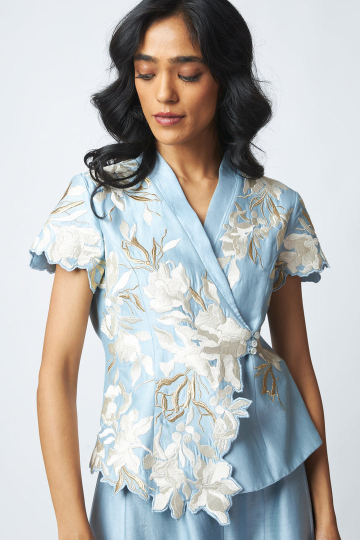 Marisol - Window Wrap Vest & Divided Skirt |MADDER MUCH