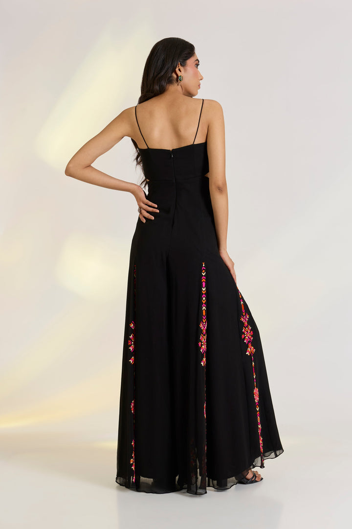 Rumi Black Jumpsuit | Shruti rawal