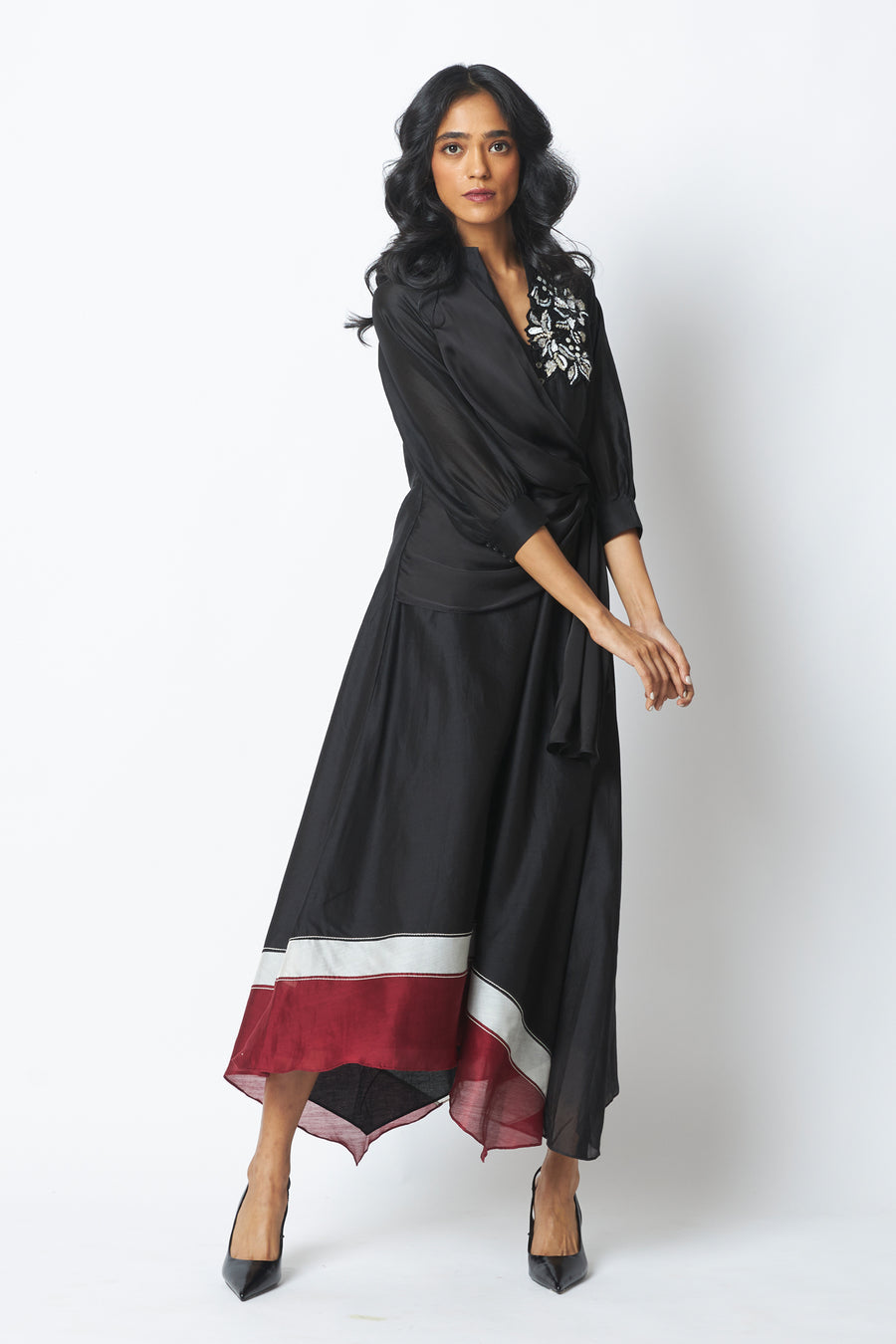 Louisa - Moonlit Broach Midi Dress |MADDER MUCH
