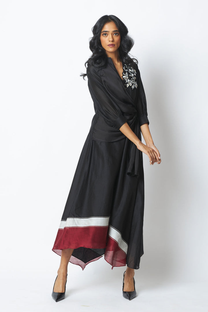 Louisa - Moonlit Broach Midi Dress |MADDER MUCH
