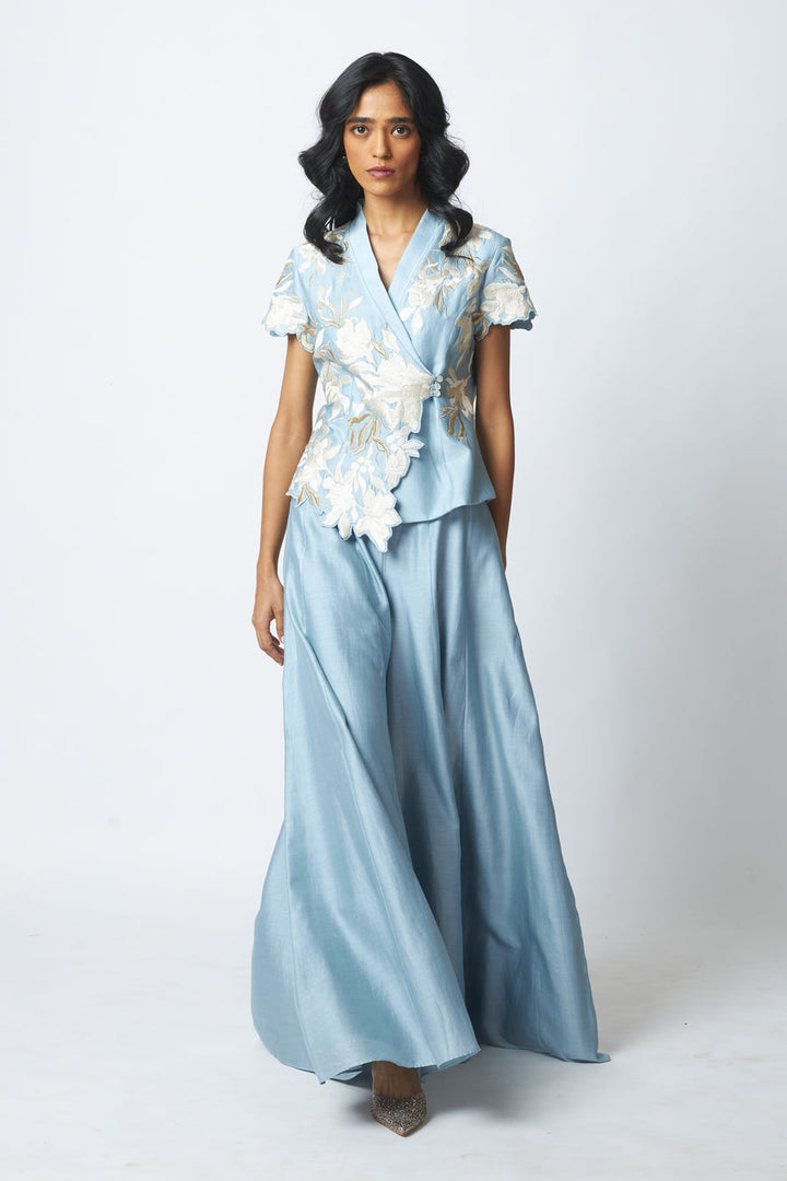 Marisol - Window Wrap Vest & Divided Skirt |MADDER MUCH