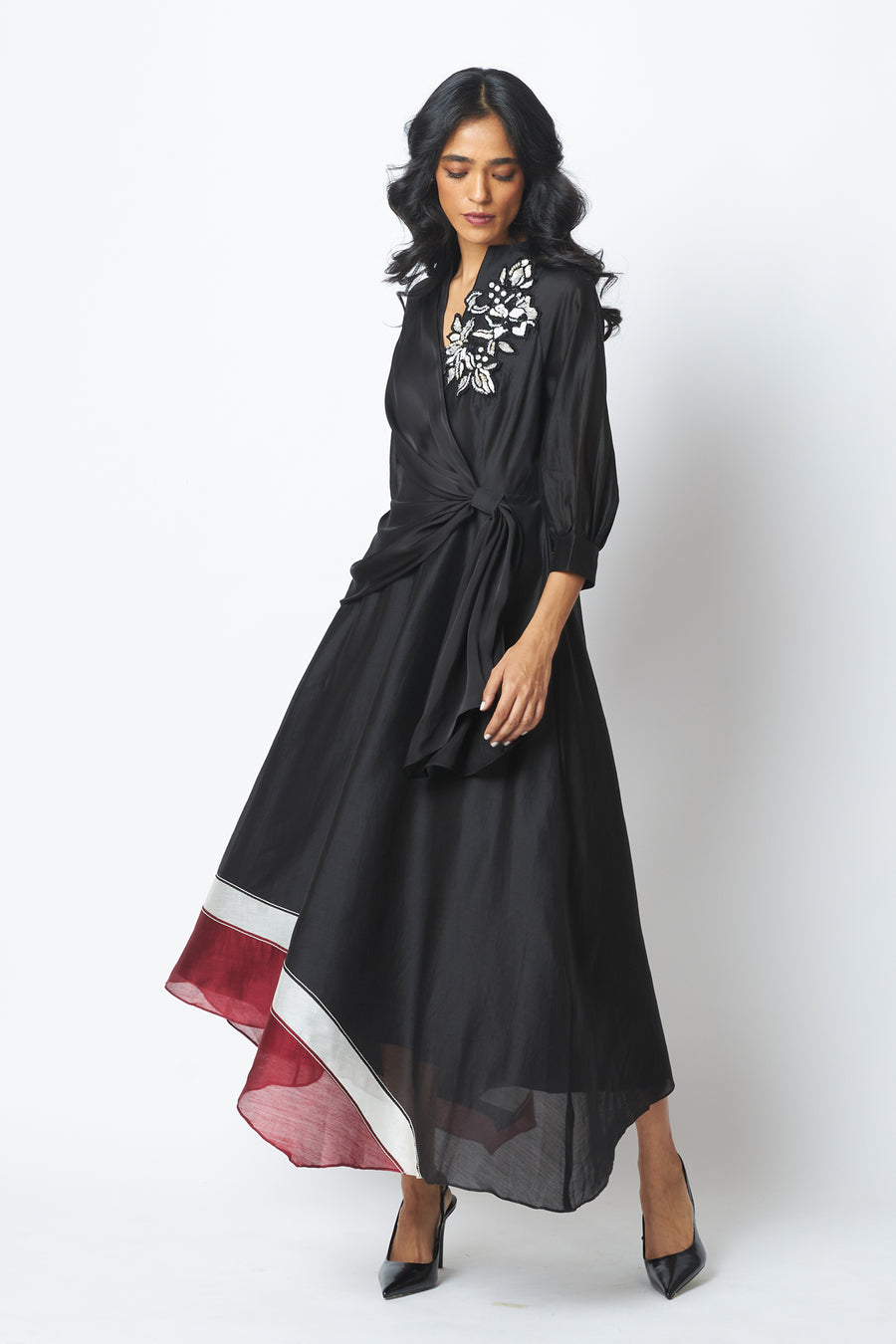 Louisa - Moonlit Broach Midi Dress |MADDER MUCH
