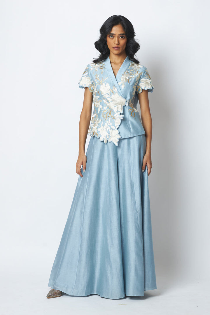 Marisol - Window Wrap Vest & Divided Skirt |MADDER MUCH